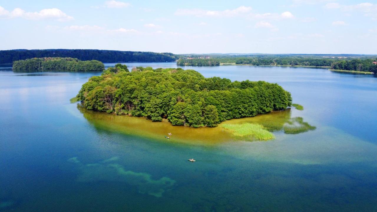 Ferienhaus SeeWaldMeer am Pinnower See bei Schwerin Pinnow  Exterior foto